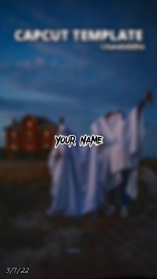capcut template cover