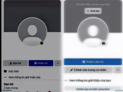 Mẫu 2 người show FB