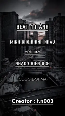 Beat 11 ảnh xịnn