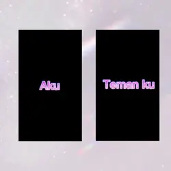 aku dan temanku