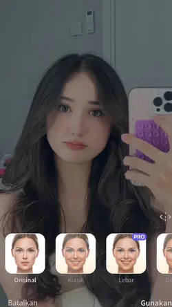 FACEAPP VERSI CEWE 