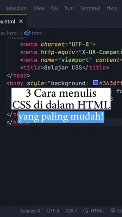 cara menulis coding