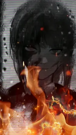 Overlay Burning Foto