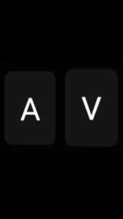inisial A-V