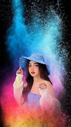 Painting color gerak
