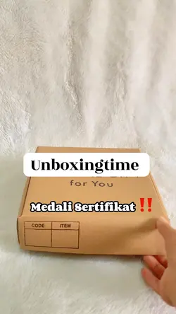 Unboxing time paket
