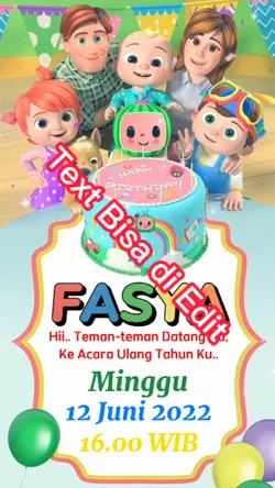 Undangan Ulang Tahun