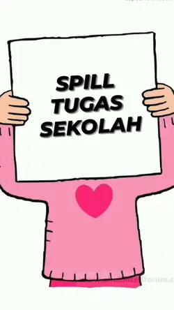 spill tugas sekolah 