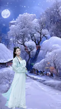 Cảnh Đẹp Tuyết Rơi