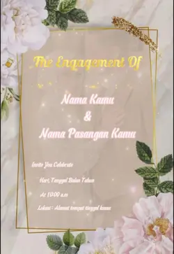 ENGAGEMENT/tunangan