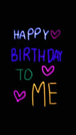 Happy birthday to me
