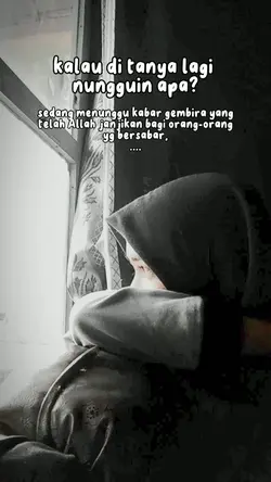 sedang menunggu