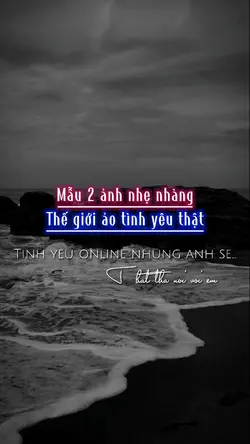 Mẫu 2 ảnh nhẹ nhàng