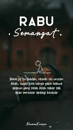 Rabu semangat