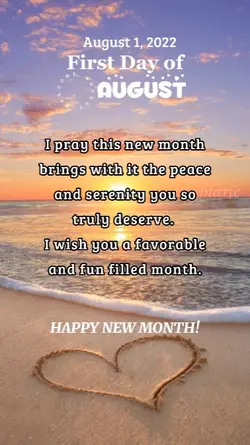Welcome August