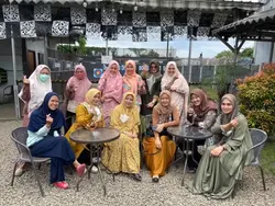 With besties