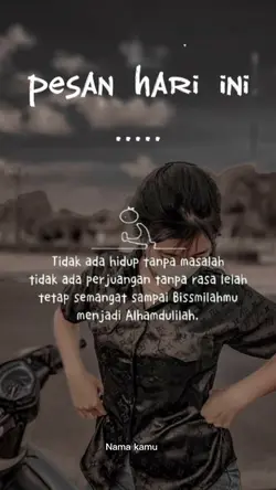 Pesan hari ini