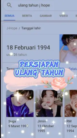 PERSIAPAN ULTAH ni