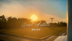 Sunset aesthetic