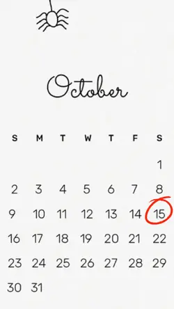 15 Oktober 2022