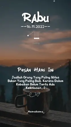 Pesan Hari Ini