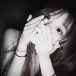 black and white