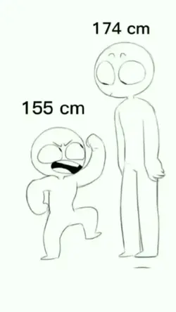 身長差のやつ