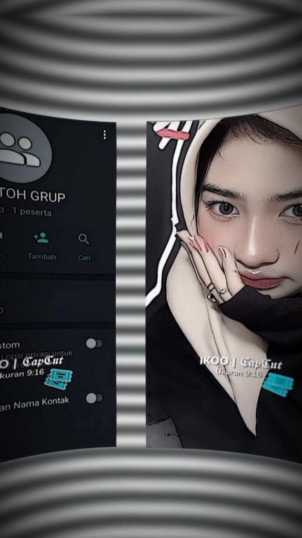 capcut template cover