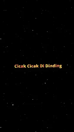 CICAK" DI DINDING