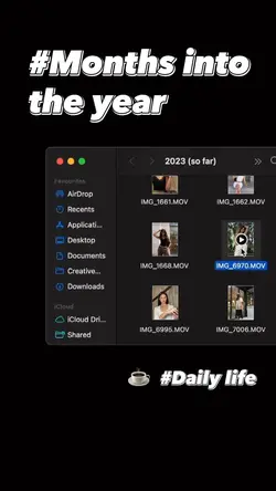 months into the year