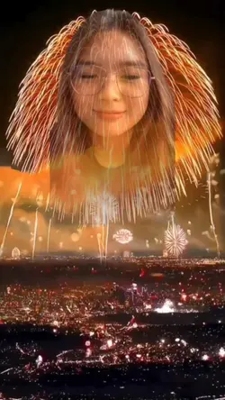 fireworks overlay