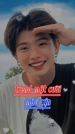 trend mặt cười + màu