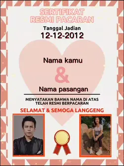 SERITIFIKAT PACARAN