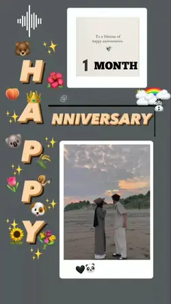 Anniversery 1 bulan