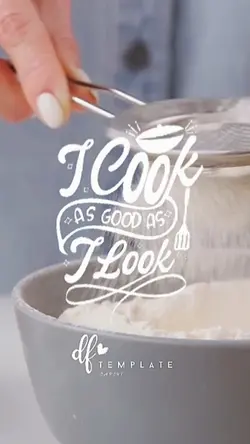 I cook