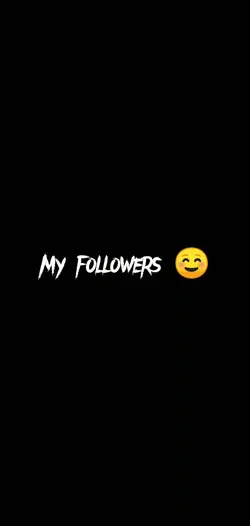 my followers 