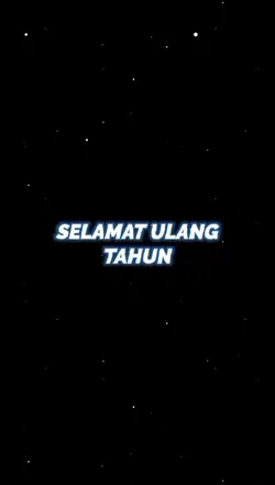#SelamatUlangTahun