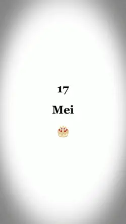 HBD, 17 MEI