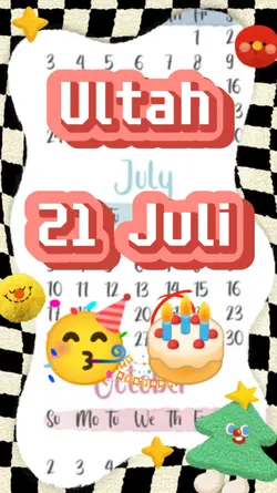 ULTAH 21 JULI