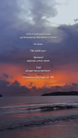 Rest sekejap & 