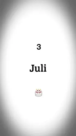HBD 3 Juli 2022