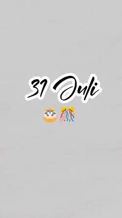 hbd 31 juli
