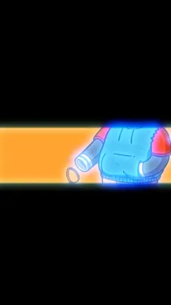glow biru 
