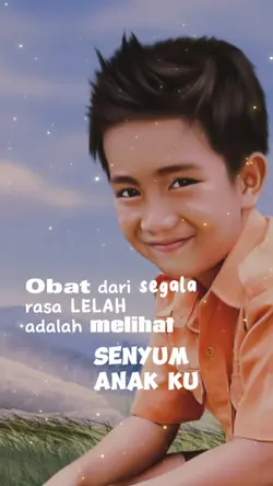 senyum anak ku