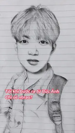 Trend Ảnh Vẽ Chì