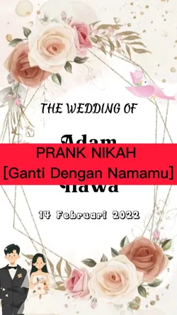 PRANK NIKAH SNAP WA