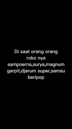 Spil rokok mu