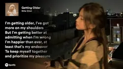 getting older