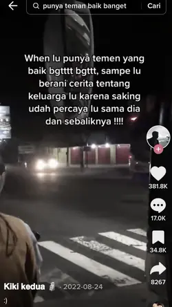 when Lo punya temen 