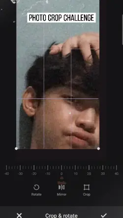 photo crop